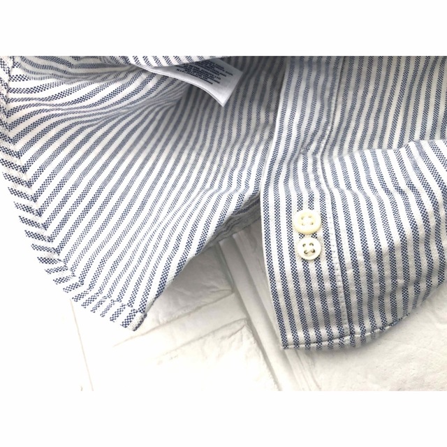 Ralph Lauren(ラルフローレン)の★ラルフローレン★ベビー　ストライプ　長袖シャツ　18M★ キッズ/ベビー/マタニティのベビー服(~85cm)(シャツ/カットソー)の商品写真