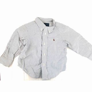 ラルフローレン(Ralph Lauren)の★ラルフローレン★ベビー　ストライプ　長袖シャツ　18M★(シャツ/カットソー)