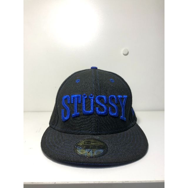 510561○ STUSSY × NEW ERA キャップ 7 1/4の通販 by みなと's shop