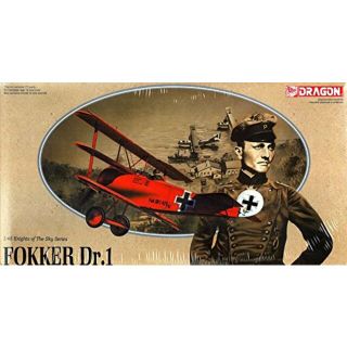 【中古】プラッツ 1/48 フォッカー Dr.I レッドバロン プラモデル g6bh9ry(その他)