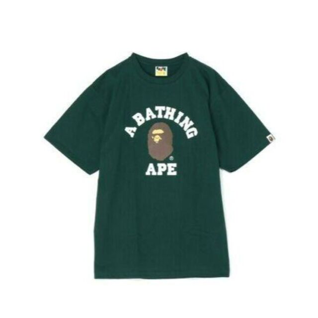 BAPE shirt A・BATHING APE シャツ グリーン 緑