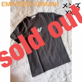 エンポリオアルマーニ(Emporio Armani)のエンポリオアルマーニ　半袖　ストレッチ　XXL カットソー　トップス　Tシャツ(Tシャツ/カットソー(半袖/袖なし))