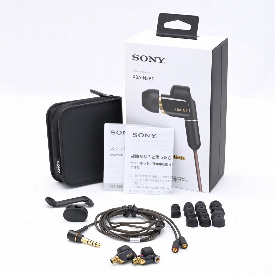 【美品】SONY XBA-N3BP ハイレゾイヤホン