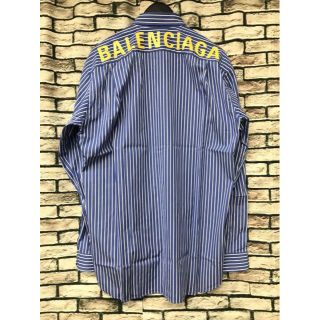 Balenciaga - バレンシアガ☆バックロゴプリントオーバーサイズ ...