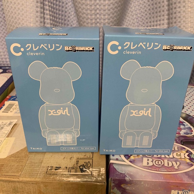 cleverin × BE@RBRICK × X-girl クレベリン2個