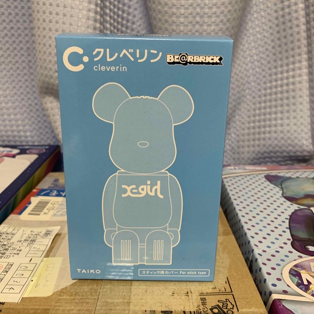 cleverin × BE@RBRICK × X-girl クレベリン エンタメ/ホビーのフィギュア(その他)の商品写真