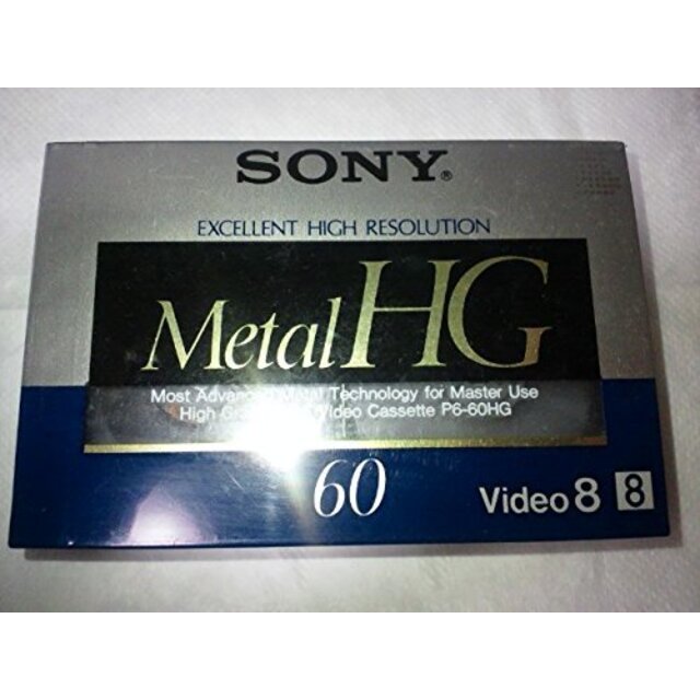 SONY　Video8　METAL　ＨＧ60 g6bh9ry