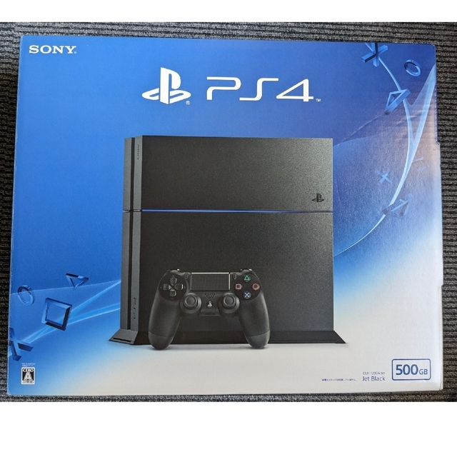 【美品】SONY PlayStation4 本体 CUH-1200AB01