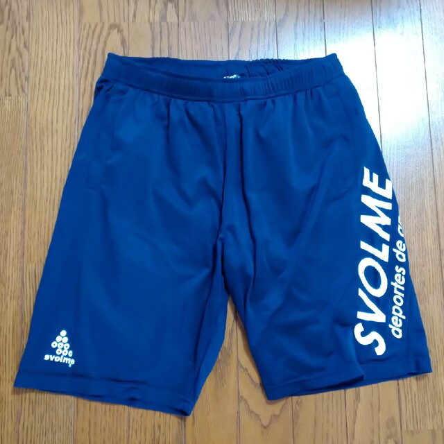 Svolme(スボルメ)のSVOLME メンズハーフパンツ 紺 スポーツ/アウトドアのサッカー/フットサル(ウェア)の商品写真