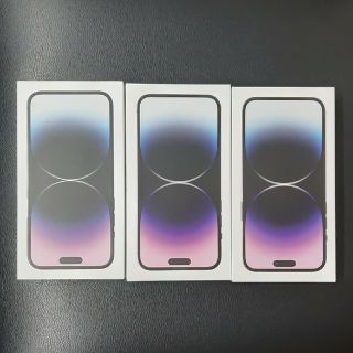 iphone 14 pro max 256Gb 紫×3(スマートフォン本体)