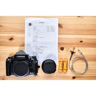 Pentax67Ⅱ 本体・SMC105mm_F2.4 レンズセット＋おまけ(レンズ(ズーム))