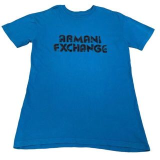 アルマーニエクスチェンジ(ARMANI EXCHANGE)のARMANI EXCHANGE ロゴ Tシャツ ピーコックグリーン ユニセックス(Tシャツ/カットソー(半袖/袖なし))