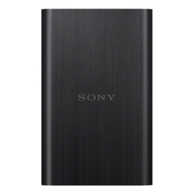 SONY USB3.0対応 2.5インチ ポータブル外付けハードディスク(500GB)ブラック HD-EG5 B