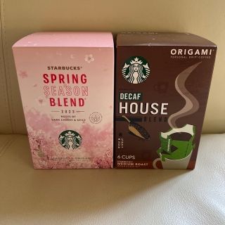 スターバックス(Starbucks)のスタバ2023限定オリガミドリップ完売品🌸(コーヒー)