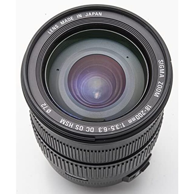 【中古】SIGMA 高倍率ズームレンズ 18-200mm F3.5-6.3IIDC OS HSM キヤノン用 APS-C専用 g6bh9ry |  フリマアプリ ラクマ