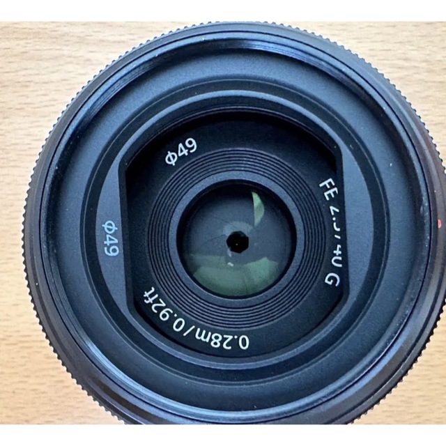 【美品】SEL40F25G SONY純正レンズ FE40mm F2.5G単焦点