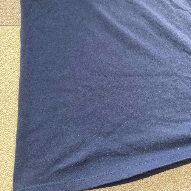 バイカラー ボーダーTシャツM レディースのトップス(Tシャツ(半袖/袖なし))の商品写真