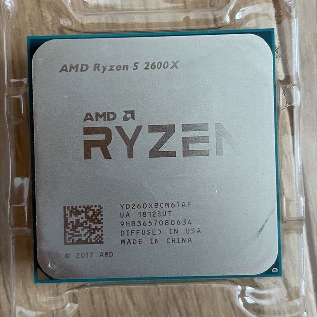 Ryzen5 2600X CPUのみ