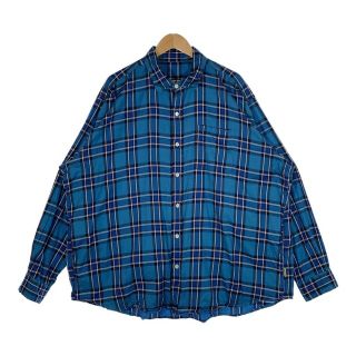 ビームス(BEAMS)のエスエスズィー 22SS GB KING チェックシャツ サイズ L(シャツ)