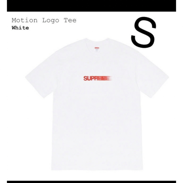 Supreme Motion Logo Tee White S 新品　ホワイトトップス