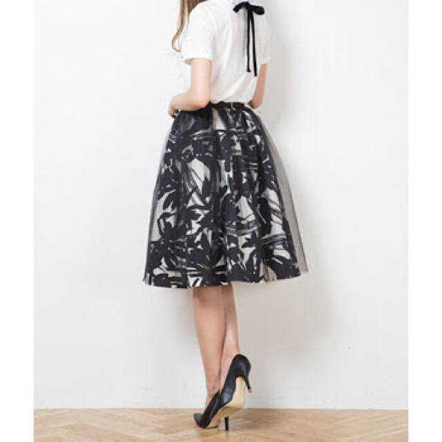 FRAY I.D(フレイアイディー)のフレイアイディー チュールスカート レディースのスカート(ひざ丈スカート)の商品写真