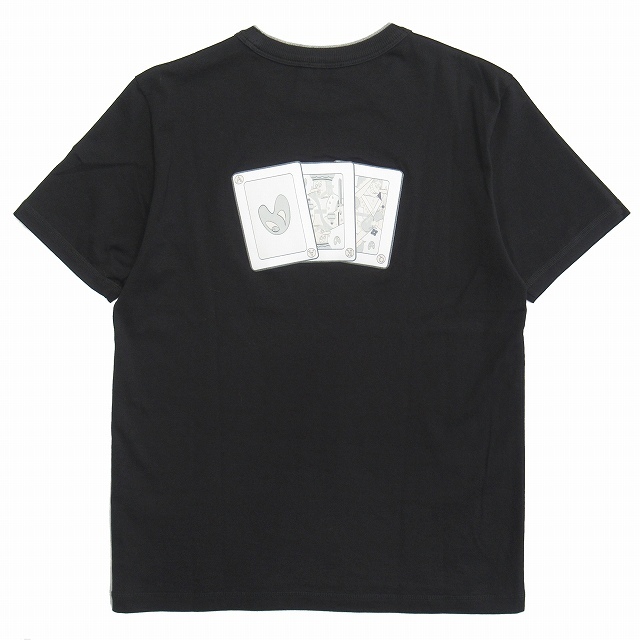 Dior(ディオール)の美品 21ss ディオール  DIOR バックトランプ ロゴ 刺繍 Tシャツ◆５ メンズのトップス(Tシャツ/カットソー(半袖/袖なし))の商品写真