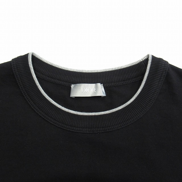 Dior(ディオール)の美品 21ss ディオール  DIOR バックトランプ ロゴ 刺繍 Tシャツ◆５ メンズのトップス(Tシャツ/カットソー(半袖/袖なし))の商品写真