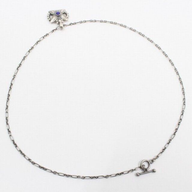 GEORG JENSEN ジョージジェンセン 1998 ヘリテージコレクション イヤーペンダント ネックレス シルバー925/ラピスラズリ 2