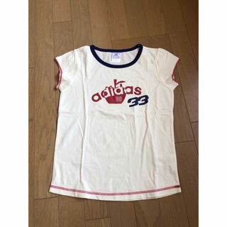 アディダス(adidas)のアディダス　ガールズ　Tシャツ（160）(Tシャツ/カットソー)