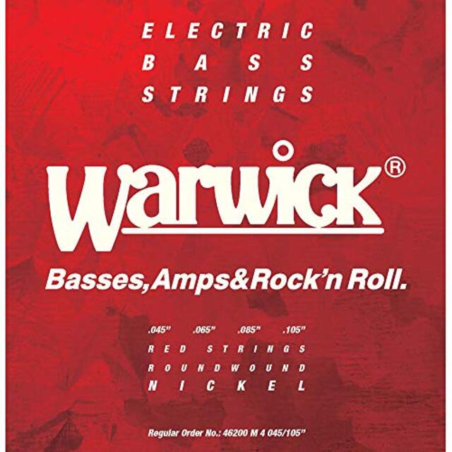 WARWICK ワーウィック エレキベース弦 4弦セット ニッケルメッキ 46200 Medium 045/105 g6bh9ry
