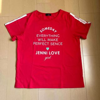 ジェニィ(JENNI)の#JENNI 半袖Tシャツ　赤　150㎝(Tシャツ/カットソー)