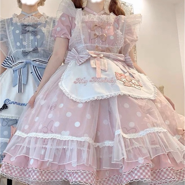時間の国のアリス様専用 サンリオ マイメロディ コラボ ロリータドレス-