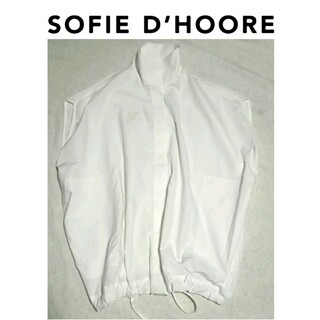 ソフィードール(SOFIE D'HOORE)のSOFIE D'HOORE⭐スタンドカラーシャツブラウス(シャツ/ブラウス(半袖/袖なし))