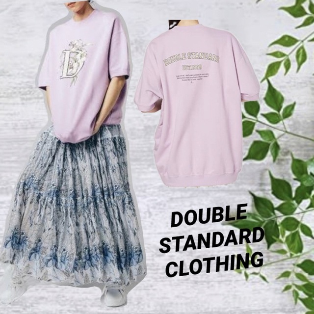 DOUBLE STANDARD CLOTHING - ダブスタ コットン セントラル裏毛