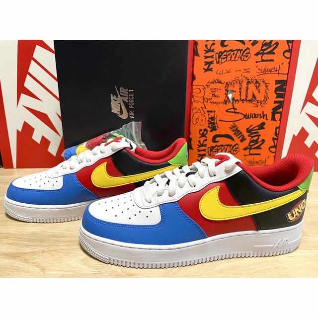 靴/シューズNIKE エア フォース 1 '07 UNO ウノ 28.0cm SNKRS