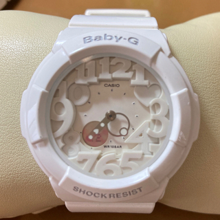 カシオ(CASIO)のCASIO、Baby-G、BGA-131ホワイト(腕時計)
