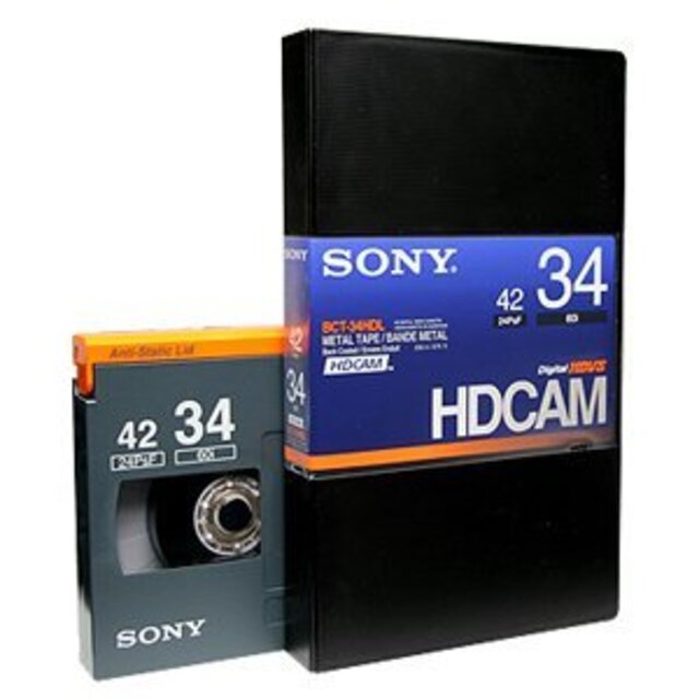SONY BCT-34HDL HDCAMテープ ラージカセット 34分 10本セット