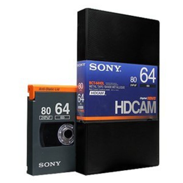 SONY BCT-64HDL HDCAMテープ ラージカセット 64分 10本セット