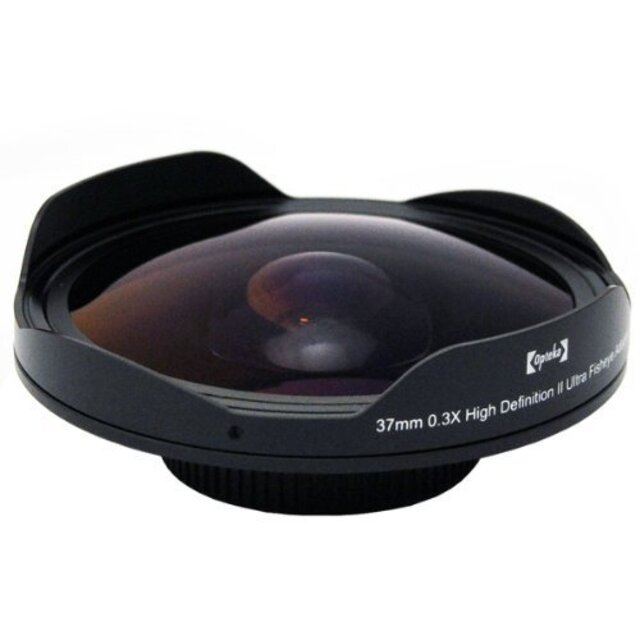 Optekaプラチナシリーズ0.3?X HD超魚眼レンズレンズfor Samsung sc-dx100、sc-dx103、sc-dx105、sc-dx200、sc-dx205、sc-mx20、smx-f30、smx-f3
