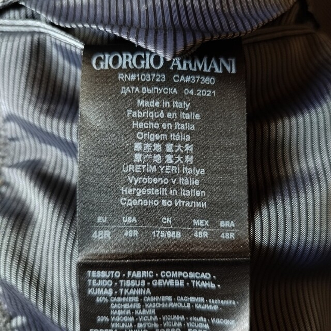 Giorgio Armani(ジョルジオアルマーニ)のジョルジオアルマーニ ビキューナジャケット サイズ48 GEORGE メンズのジャケット/アウター(テーラードジャケット)の商品写真