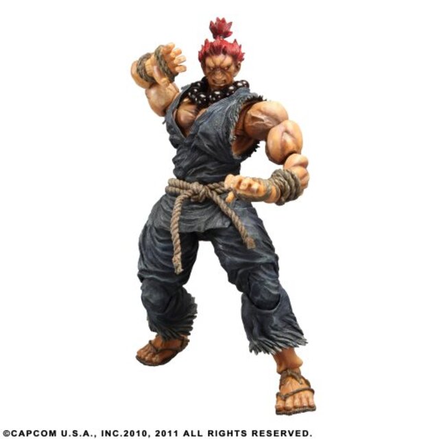 ☆割引ショップ☆ SUPER STREET FIGHTER IV PLAY ARTS改 豪鬼(PVC塗装
