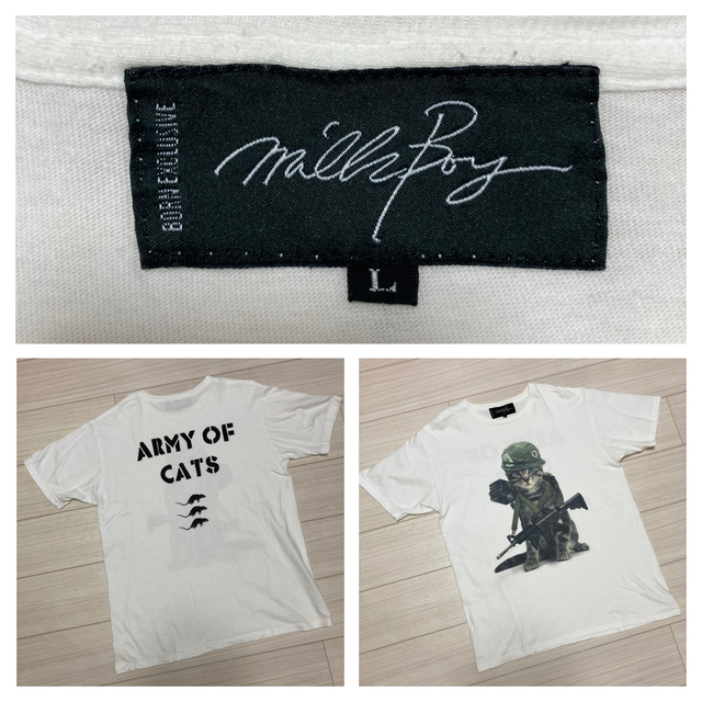 MILKBOY - 良品□MILKBOY ミルクボーイ□CAT ARMY OF CATS T
