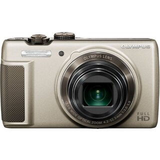 中古】OLYMPUS デジタルカメラ SH-21 ゴールド 1600万画素 CMOS 光学