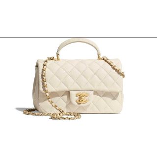 シャネル(CHANEL)の最終値下げ　CHANEL トップハンドル ミニ フラップ バッグ(ハンドバッグ)