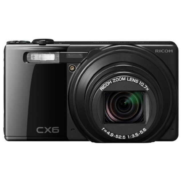 RICOH デジタルカメラ CX6ブラック CX6-BK tf8su2k