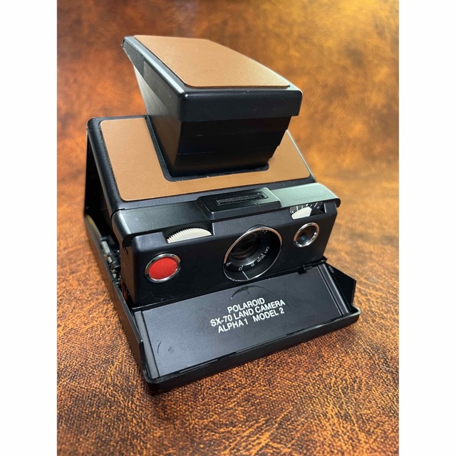 POLAROID SX-70 ALPHA1 MODEL２ 黒 - フィルムカメラ