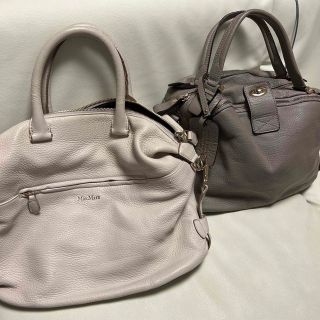 マックスマーラ(Max Mara)のレディースバック　2点　マックスマーラとノーブランド(ハンドバッグ)