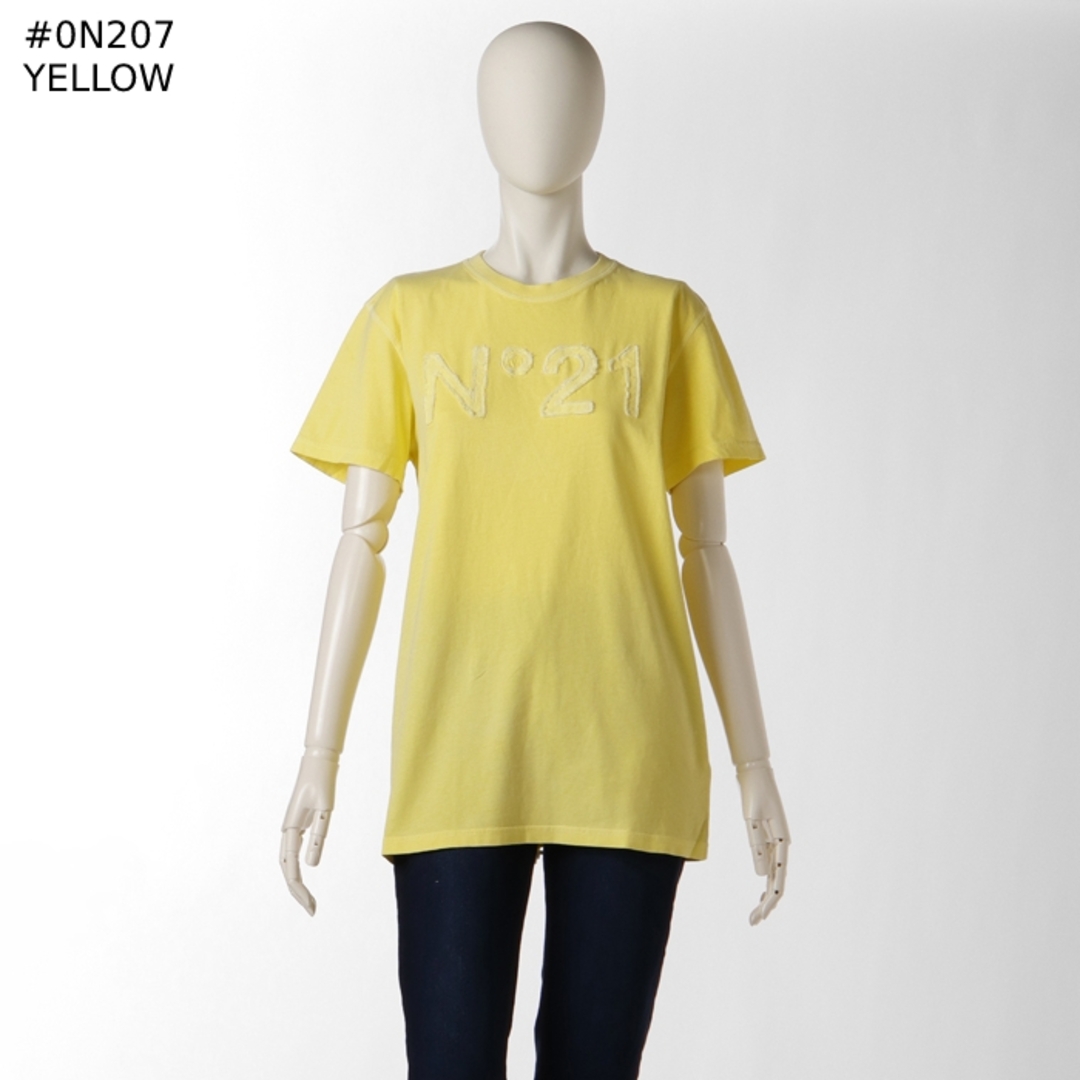 N°21(ヌメロヴェントゥーノ)のヌメロ ヴェントゥーノ N°21 【大人もOK】キッズ Tシャツ ロゴ クルーネック スウェットシャツ N21582 N0263 キッズ/ベビー/マタニティのキッズ服女の子用(90cm~)(Tシャツ/カットソー)の商品写真