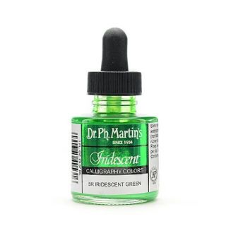 【中古】Dr. Ph. Martin's Iridescent Calligraphy Color 1.0 oz Iridescent Green (5R) tf8su2k(その他)