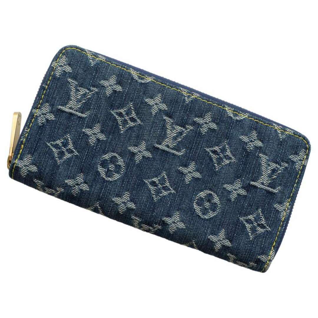 レディースルイヴィトン 長財布 モノグラム デニム ジッピー・ウォレット  M95341 LOUIS VUITTON 財布